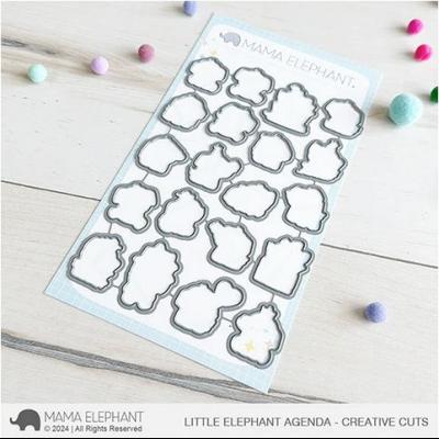 Mama Elephant Creative Cuts - Little Elephant Agenda